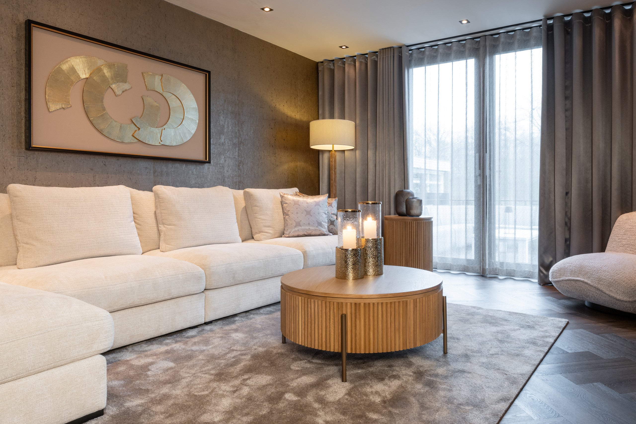 Richmond Interiors Lounge Stuhl Ophelia lovely cream Lounge Stuhl Richmond Interiors