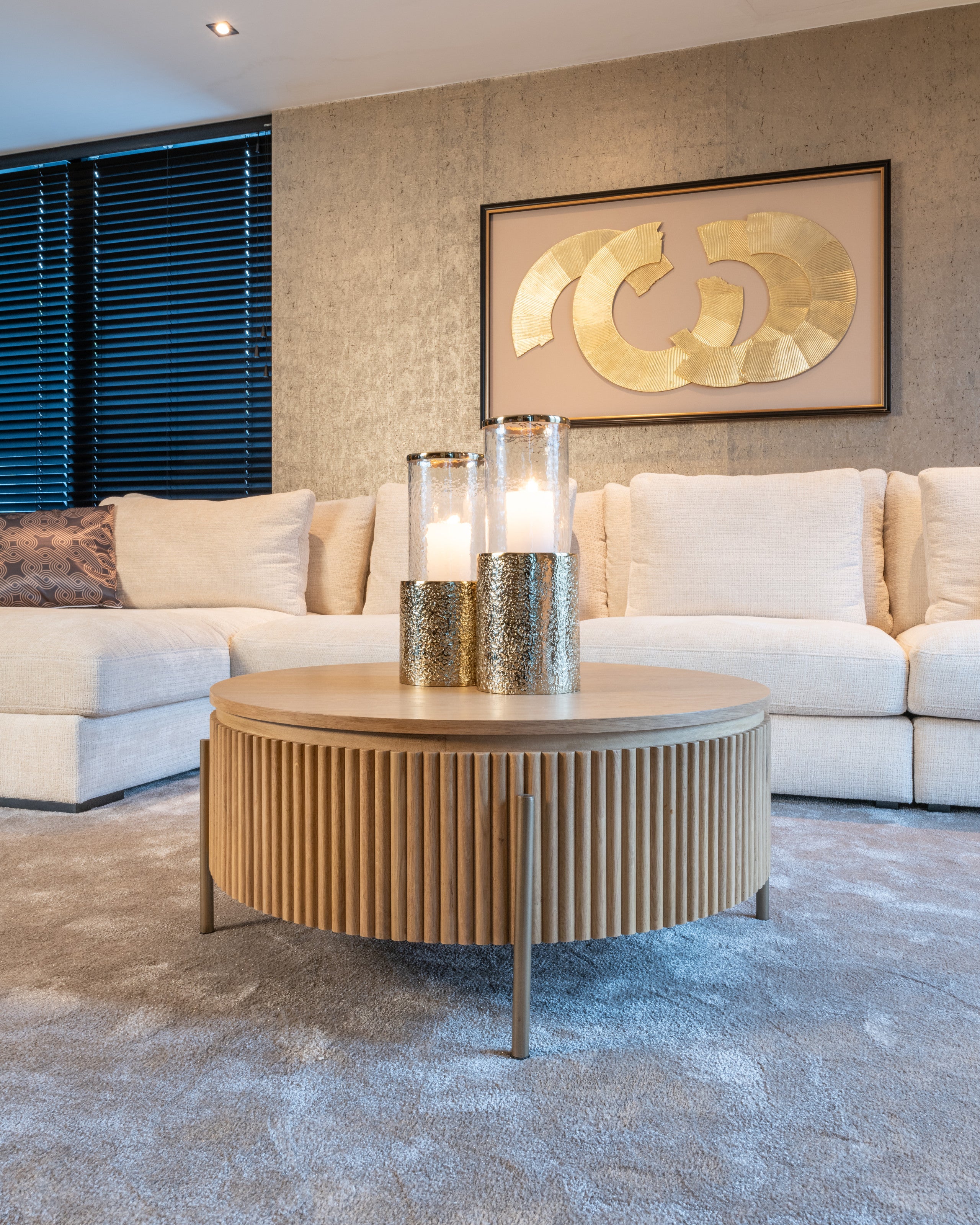Richmond Interiors Wandkunst Eden black/gold Wandkunst Richmond Interiors