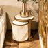 Richmond Interiors Beistelltisch Tivoli Set von 2 (White) Beistelltisch-Set Richmond Interiors