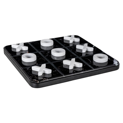 Richmond Interiors Dekoratives Spiel Trixi black/white Tic-Tac-Toe Richmond Interiors