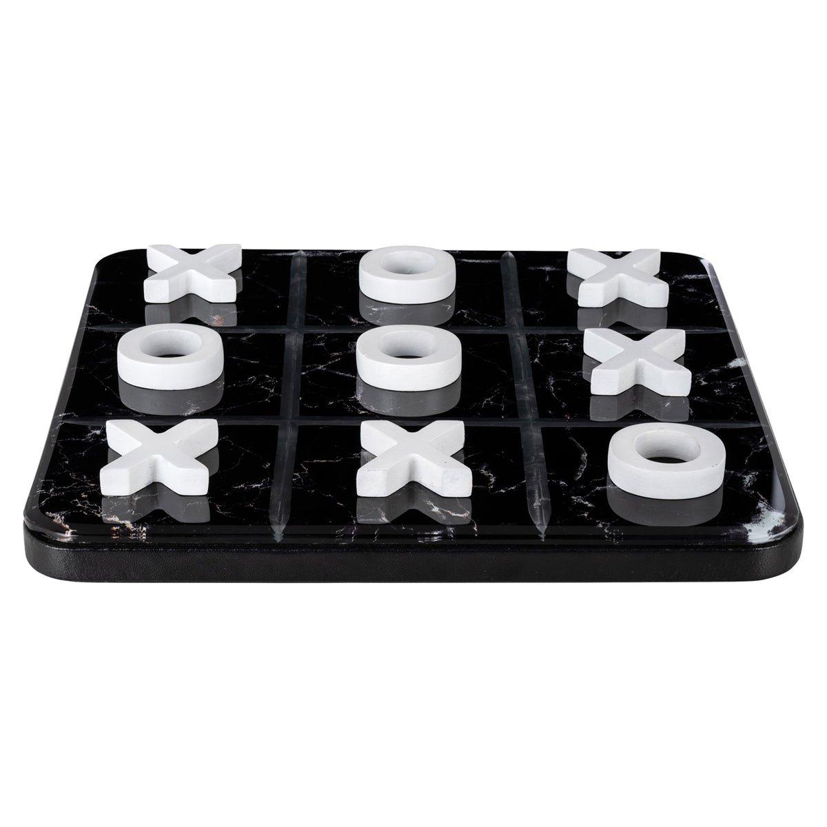Richmond Interiors Dekoratives Spiel Trixi black/white Tic-Tac-Toe Richmond Interiors