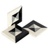 Richmond Interiors Wein- & Barzubehör Louel black/white Wein- & Barzubehör Richmond Interiors