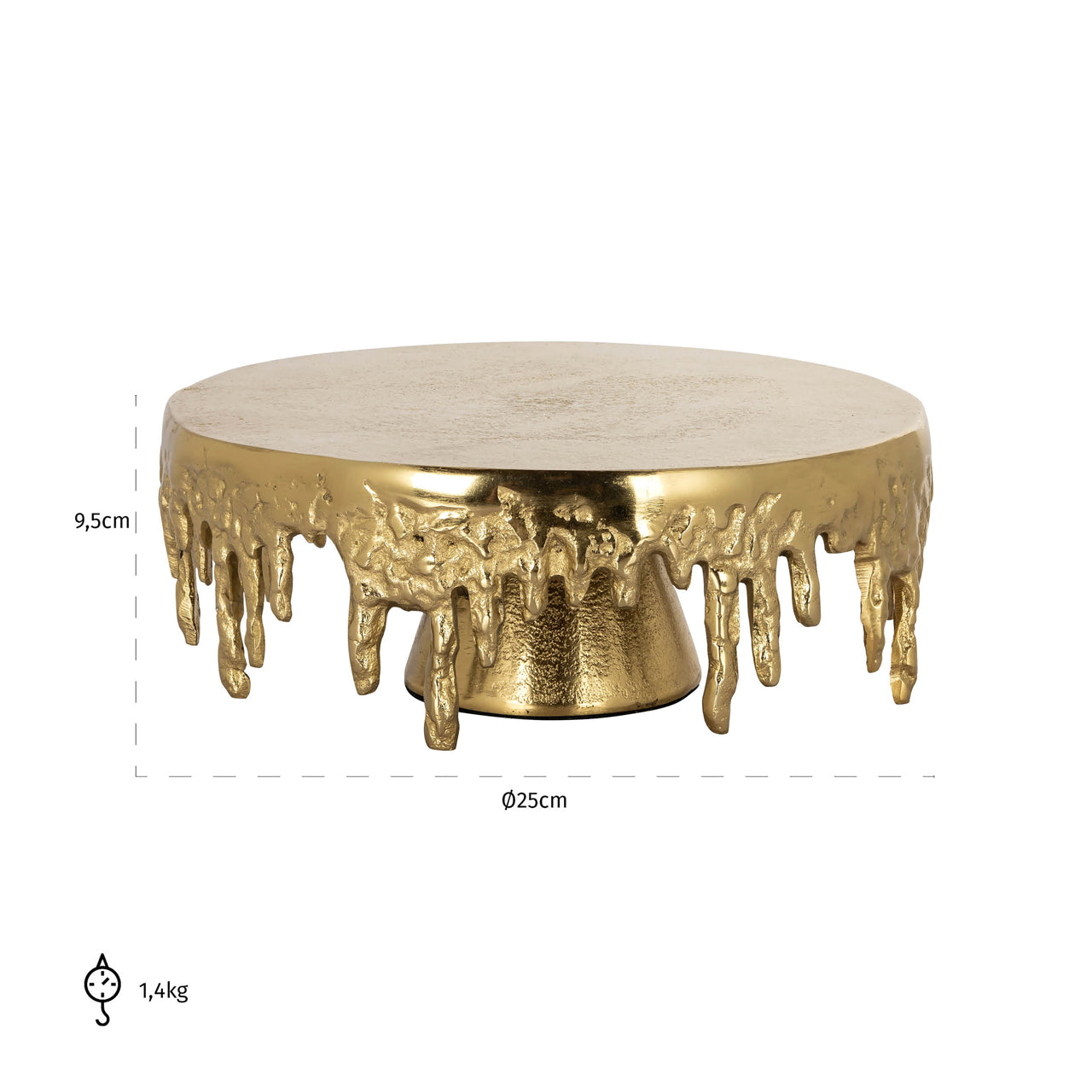 Richmond Interiors Kuchenplatte Carmona gold Kuchenplatte Richmond Interiors