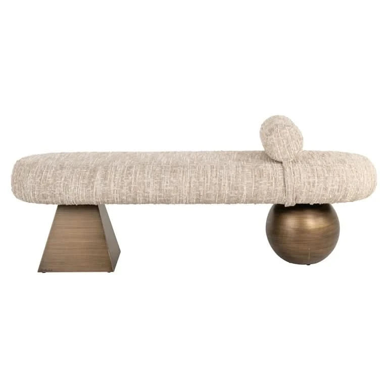 Richmond Interiors Sofa Geneva (Beige) Polsterbank Richmond Interiors