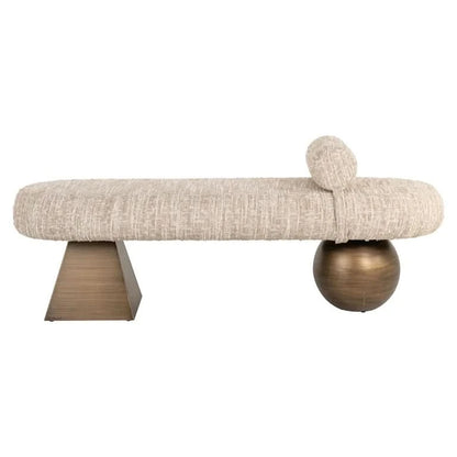 Richmond Interiors Sofa Geneva (Beige) Polsterbank Richmond Interiors