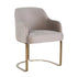 Richmond Interiors Stuhl Hadley khaki velvet Esszimmerstuhl Richmond Interiors