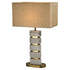 Richmond Interiors Tischlampe Lenore inkl. Lampenschirm (Gold) Tischlampe Richmond Interiors