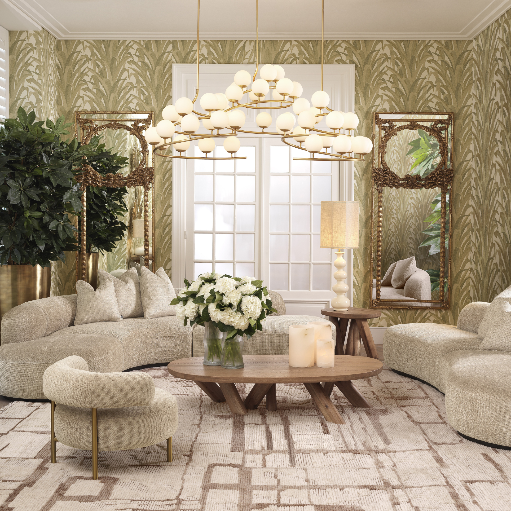 Eichholtz – Sofa Björn L Sofa rund Eichholtz