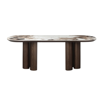 Richmond Interiors – Esstisch Langford brown 230 Esstisch oval Richmond Interiors
