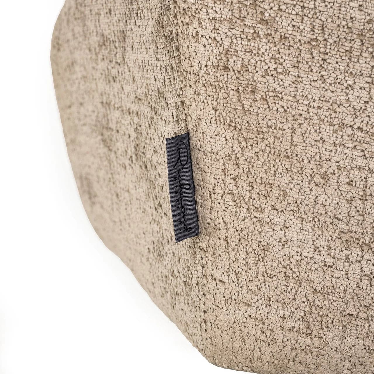 Richmond Interiors - Drehstuhl Marlon taupe Chenille Drehstuhl Richmond Interiors