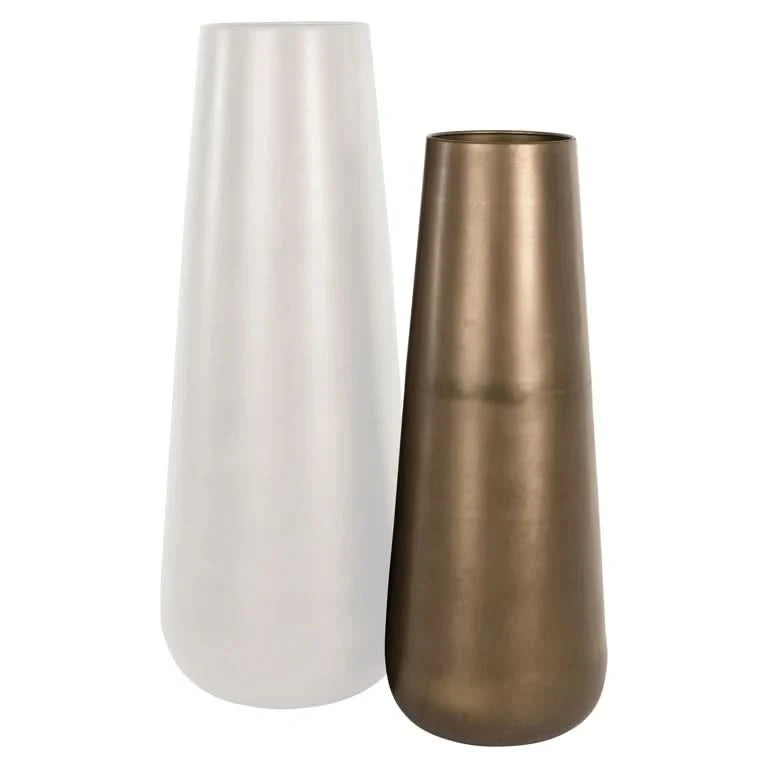 Richmond Interiors Vase Kenza – klein (Brass Antique) Vase Richmond Interiors