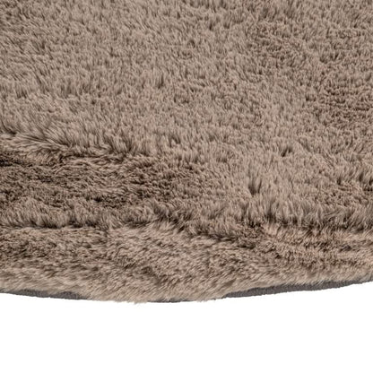 Richmond Interiors Teppich Saifo Furry 160Ø (Sand) Teppich rund Richmond Interiors