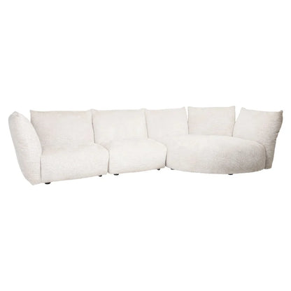 Richmond Interiors Sofa Loyd lovely cream (Be Lovely 11 Cream) 4-Sitzer Sofa Richmond Interiors