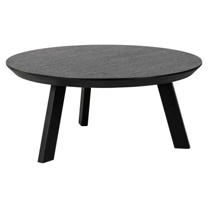 Richmond Interiors Coffee table Bonvoy black Ø80 (Black) Couchtisch rund Richmond Interiors