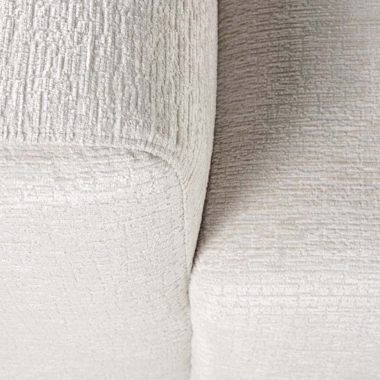 Richmond Interiors - Couch Lund 3 Sitzer + Ottomane rechts cream fusion 4-Sitzer Sofa Richmond Interiors