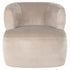 Richmond Interiors Fauteuil Donna khaki velvet (Quartz Khaki 903) Sessel Richmond Interiors