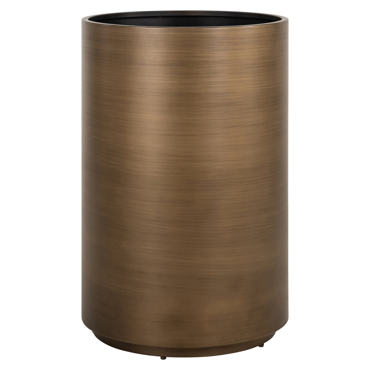 Richmond Interiors Pflanzgefäß Dira brushed gold 50Ø Richmond Interiors