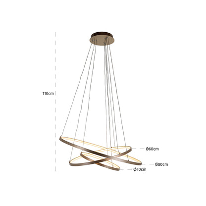 Richmond Interiors Pendelleuchte Amira gold Pendelleuchte Richmond Interiors