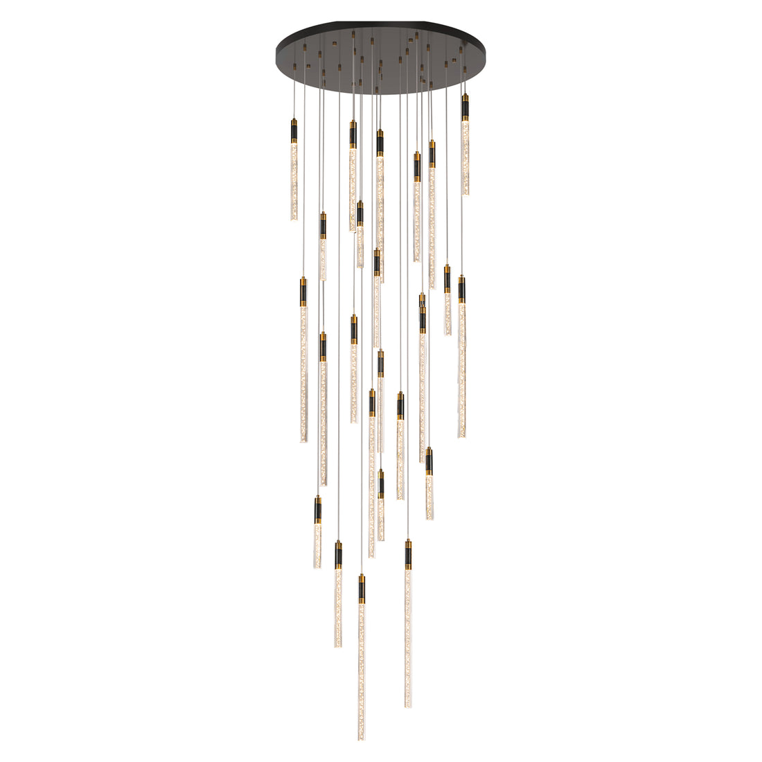 Richmond Interiors Pendelleuchte Crosley black/gold Pendelleuchte Richmond Interiors
