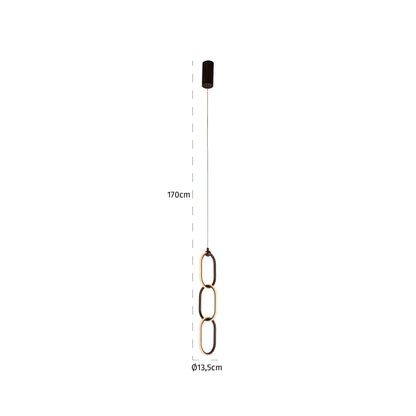 Richmond Interiors Pendelleuchte Lacey bronze Pendelleuchte Richmond Interiors