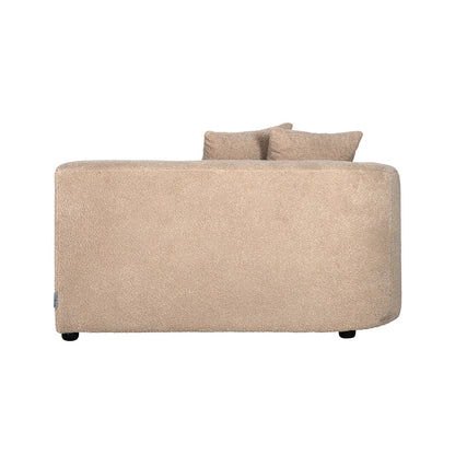 Richmond Interiors - Couch Grayson Armlehne linkes Modul - sand furry 3-Sitzer Sofa Richmond Interiors