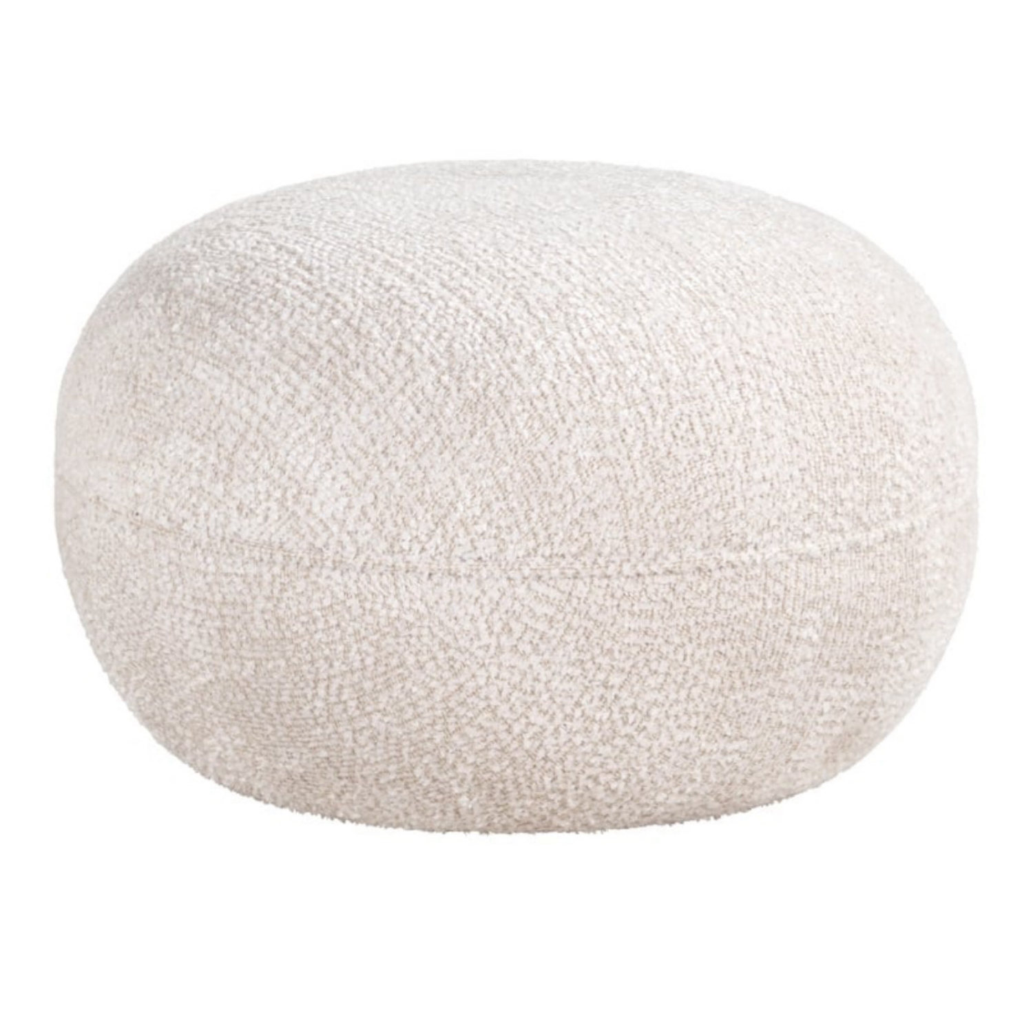 Richmond Interiors - Pouf Jace lovely cream Pouf rund Richmond Interiors