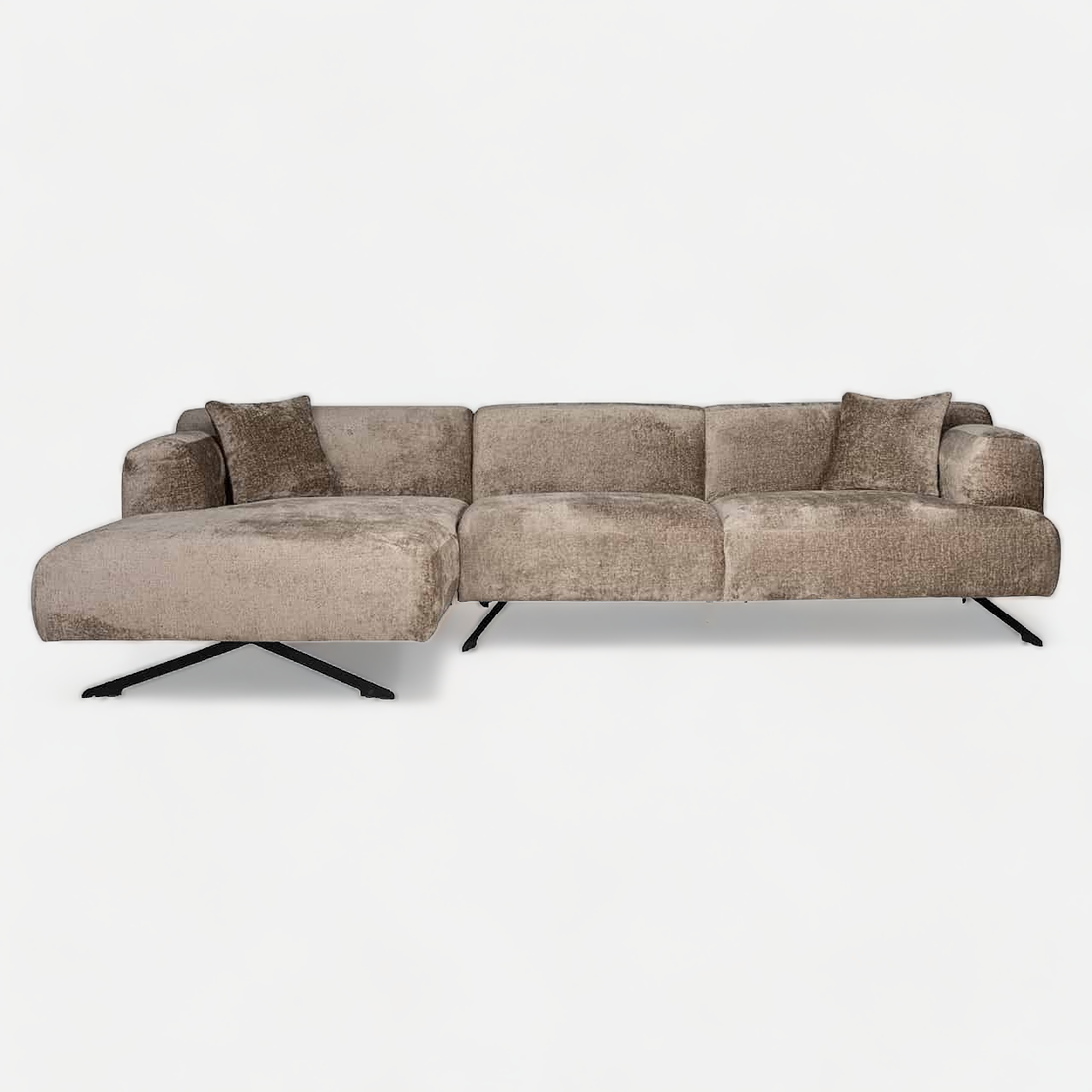 Richmond Interiors - Sofa Donovan 3-Sitzer + Lounge links Ecksofa Richmond Interiors