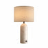 The Grand Collection ROSE Tischleuchte – Weißer Marmor Tischlampe The Grand Collection