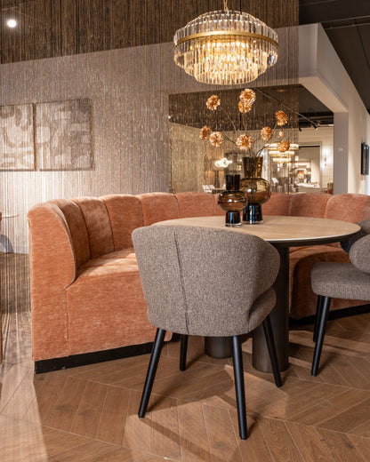Richmond Interiors Sitzbank Hillpark customized round corner Richmond Interiors