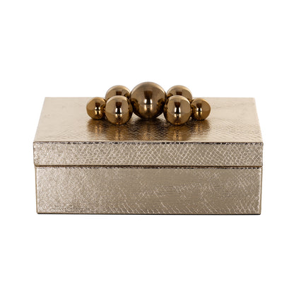 Richmond Interiors Aufbewahrungsbox Norah gold Aufbewahrungsbox Richmond Interiors