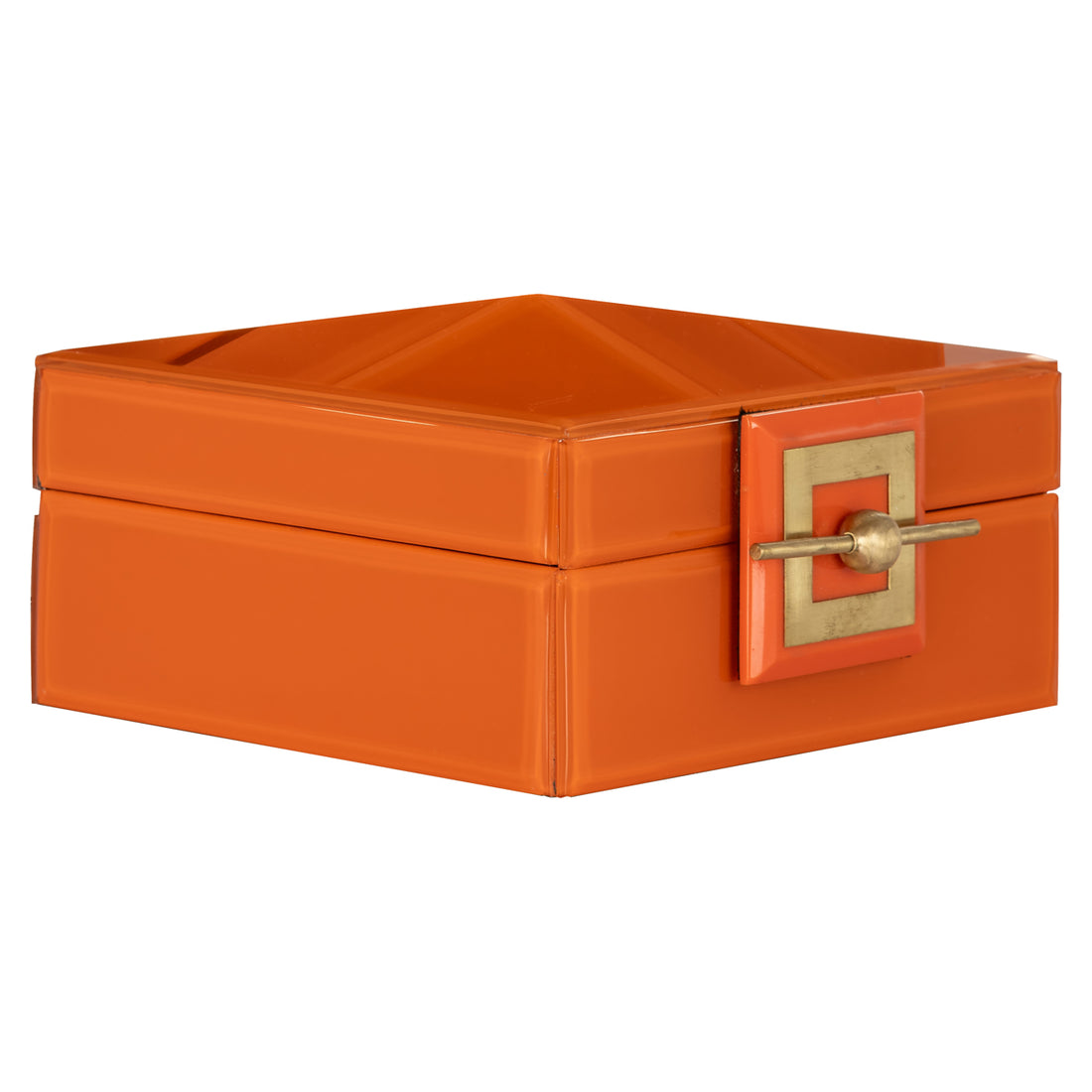 Richmond Interiors Aufbewahrungsbox Bodine orange small Aufbewahrungsbox Richmond Interiors