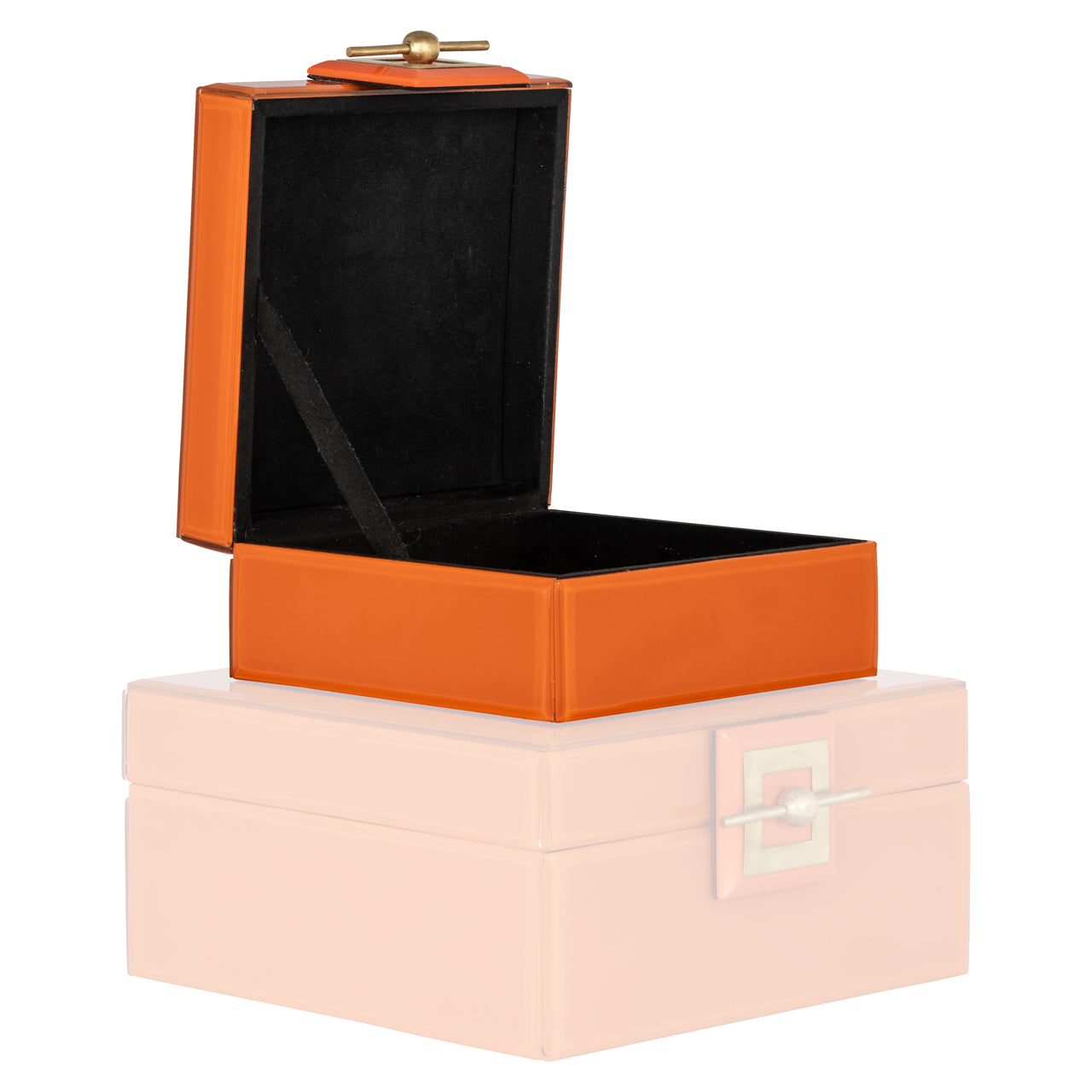 Richmond Interiors Aufbewahrungsbox Bodine orange small Aufbewahrungsbox Richmond Interiors