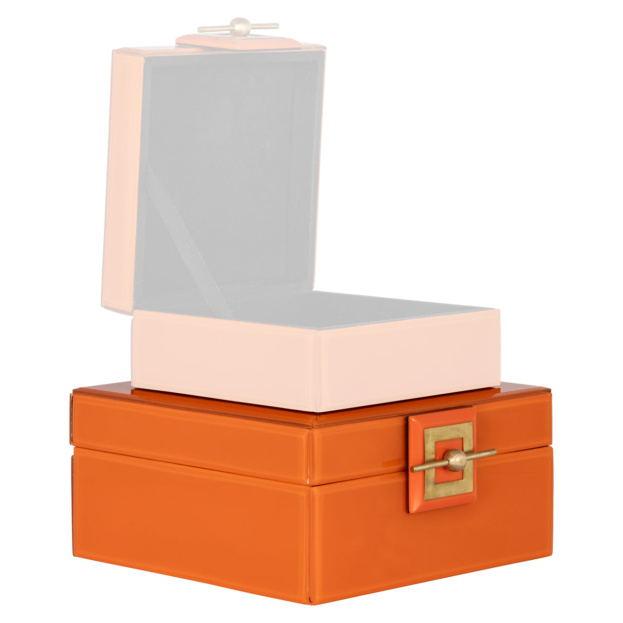 Richmond Interiors Aufbewahrungsbox Bodine orange large Aufbewahrungsbox Richmond Interiors