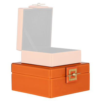 Richmond Interiors Aufbewahrungsbox Bodine orange large Aufbewahrungsbox Richmond Interiors