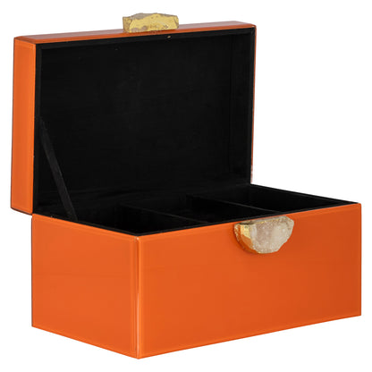 Richmond Interiors Aufbewahrungsbox Lia orange Aufbewahrungsbox Richmond Interiors