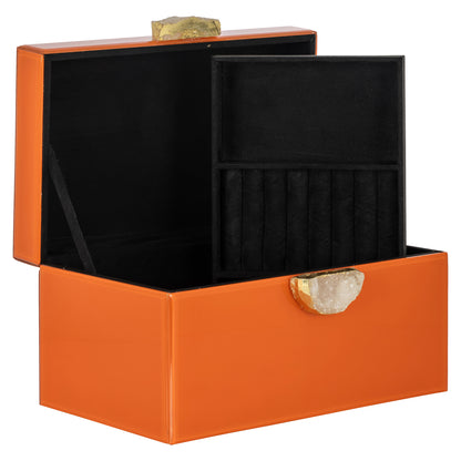 Richmond Interiors Aufbewahrungsbox Lia orange Aufbewahrungsbox Richmond Interiors