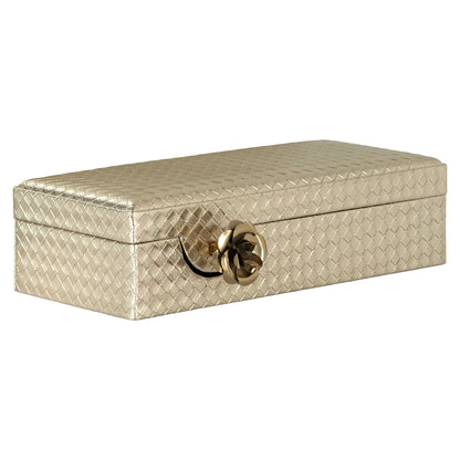 Richmond Interiors Aufbewahrungsbox Trace gold small Aufbewahrungsbox Richmond Interiors