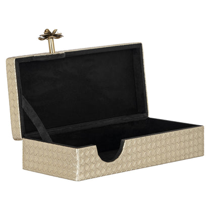 Richmond Interiors Aufbewahrungsbox Trace gold small Aufbewahrungsbox Richmond Interiors