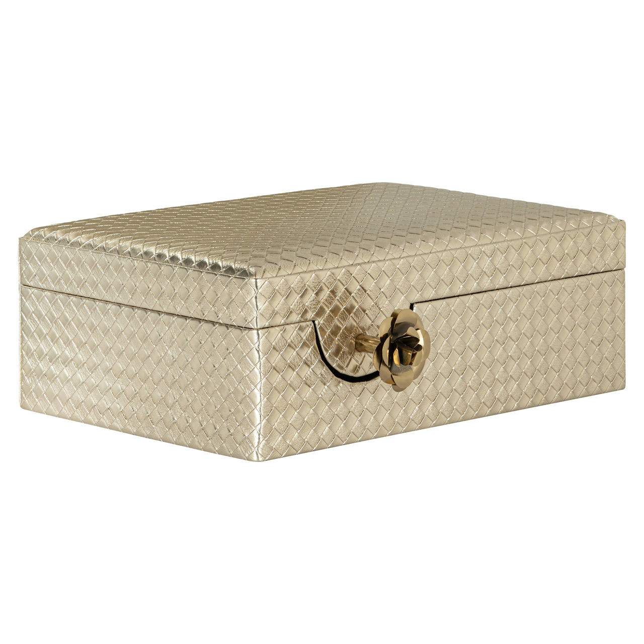 Richmond Interiors Aufbewahrungsbox Trace gold large Aufbewahrungsbox Richmond Interiors