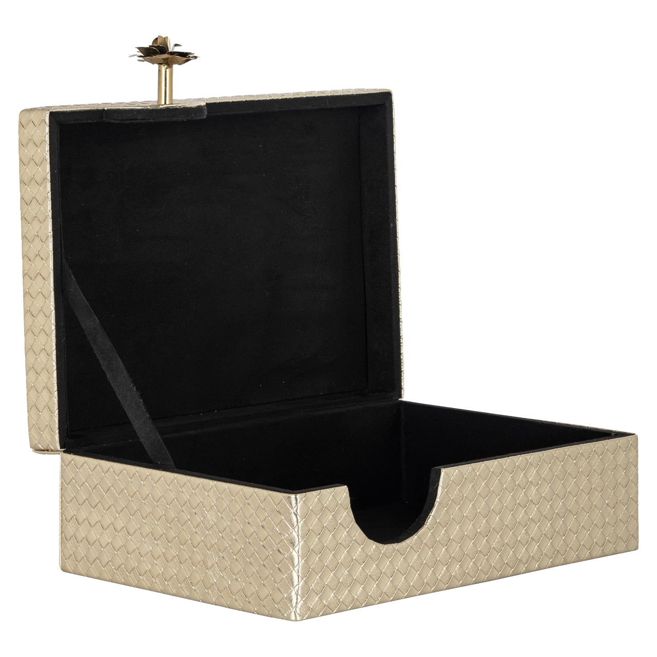 Richmond Interiors Aufbewahrungsbox Trace gold large Aufbewahrungsbox Richmond Interiors