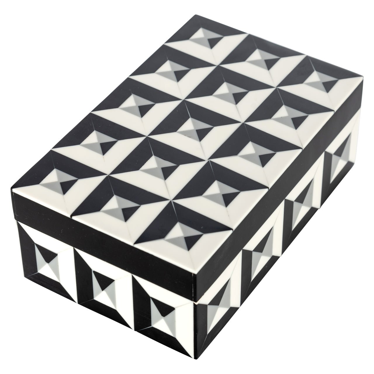 Richmond Interiors Aufbewahrungsbox Licia black/white Aufbewahrungsbox Richmond Interiors