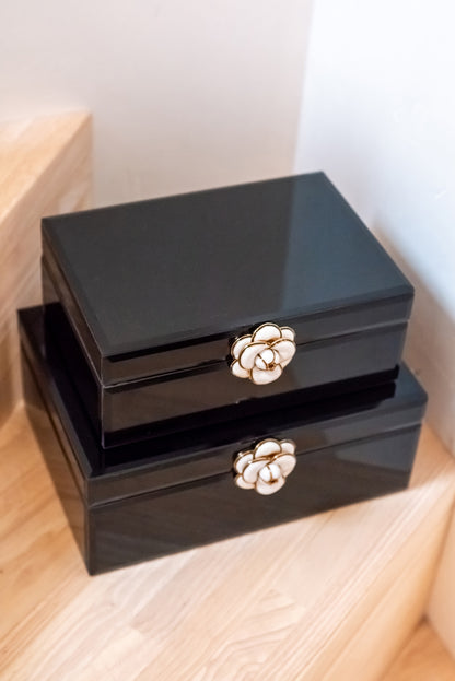 Richmond Interiors Aufbewahrungsbox Vivy black small Aufbewahrungsbox Richmond Interiors