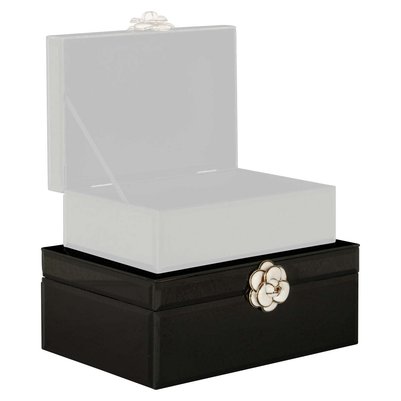 Richmond Interiors Aufbewahrungsbox Vivy black large Aufbewahrungsbox Richmond Interiors