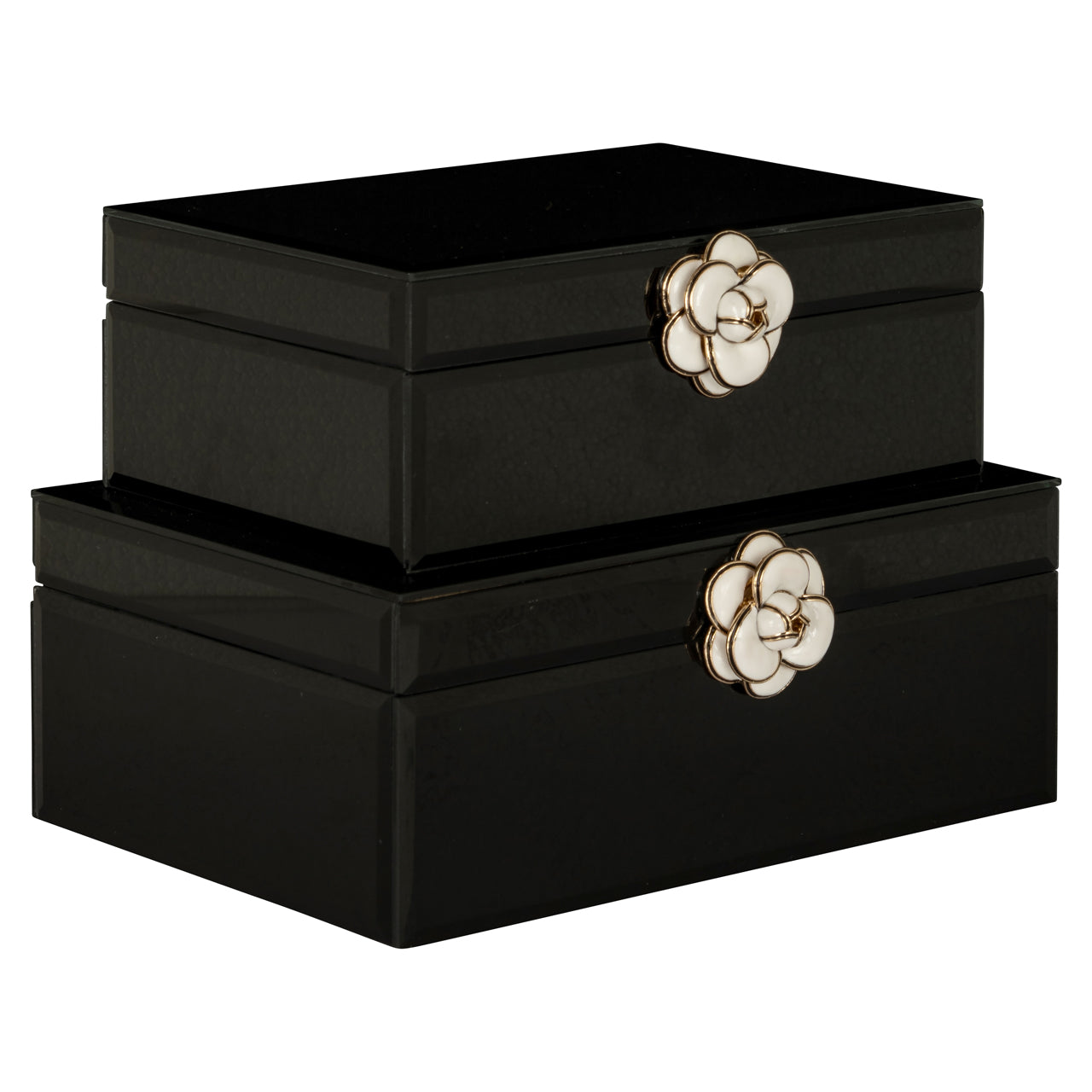 Richmond Interiors Aufbewahrungsbox Vivy black large Aufbewahrungsbox Richmond Interiors