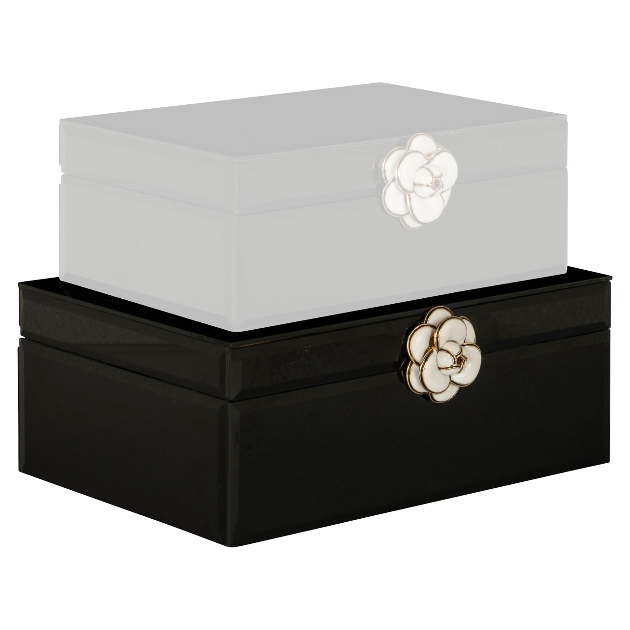 Richmond Interiors Aufbewahrungsbox Vivy black large Aufbewahrungsbox Richmond Interiors