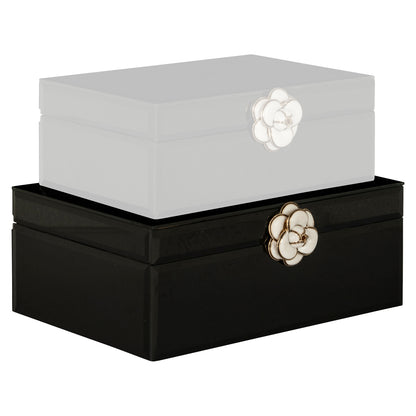Richmond Interiors Aufbewahrungsbox Vivy black large Aufbewahrungsbox Richmond Interiors