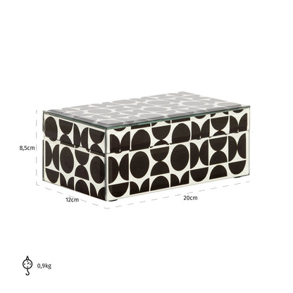 Richmond Interiors Aufbewahrungsbox Vivian black small Aufbewahrungsbox Richmond Interiors