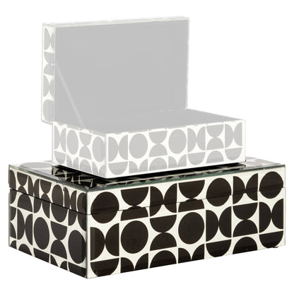 Richmond Interiors Aufbewahrungsbox Vivian black large Aufbewahrungsbox Richmond Interiors