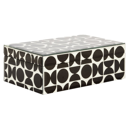Richmond Interiors Aufbewahrungsbox Vivian black large Aufbewahrungsbox Richmond Interiors