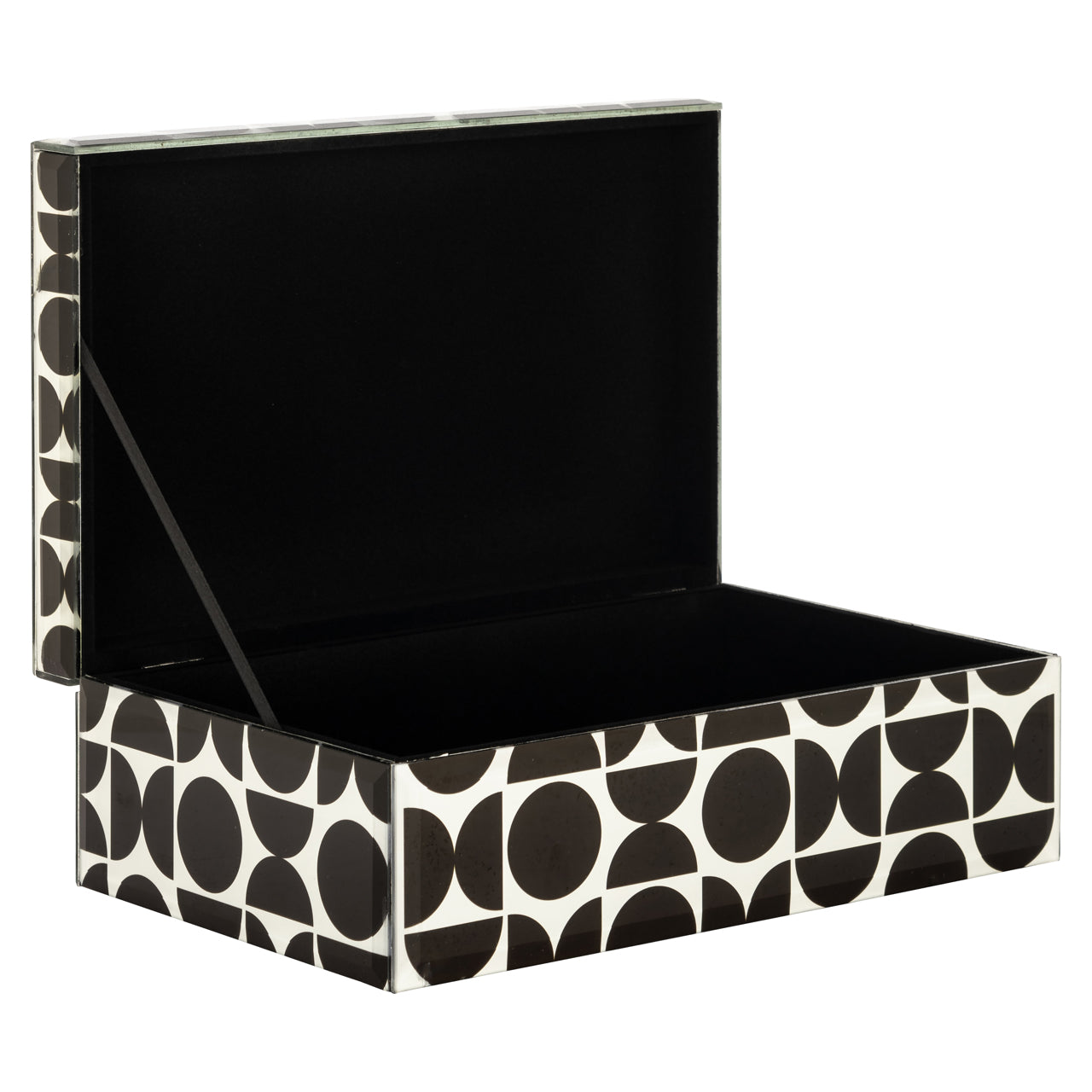 Richmond Interiors Aufbewahrungsbox Vivian black large Aufbewahrungsbox Richmond Interiors